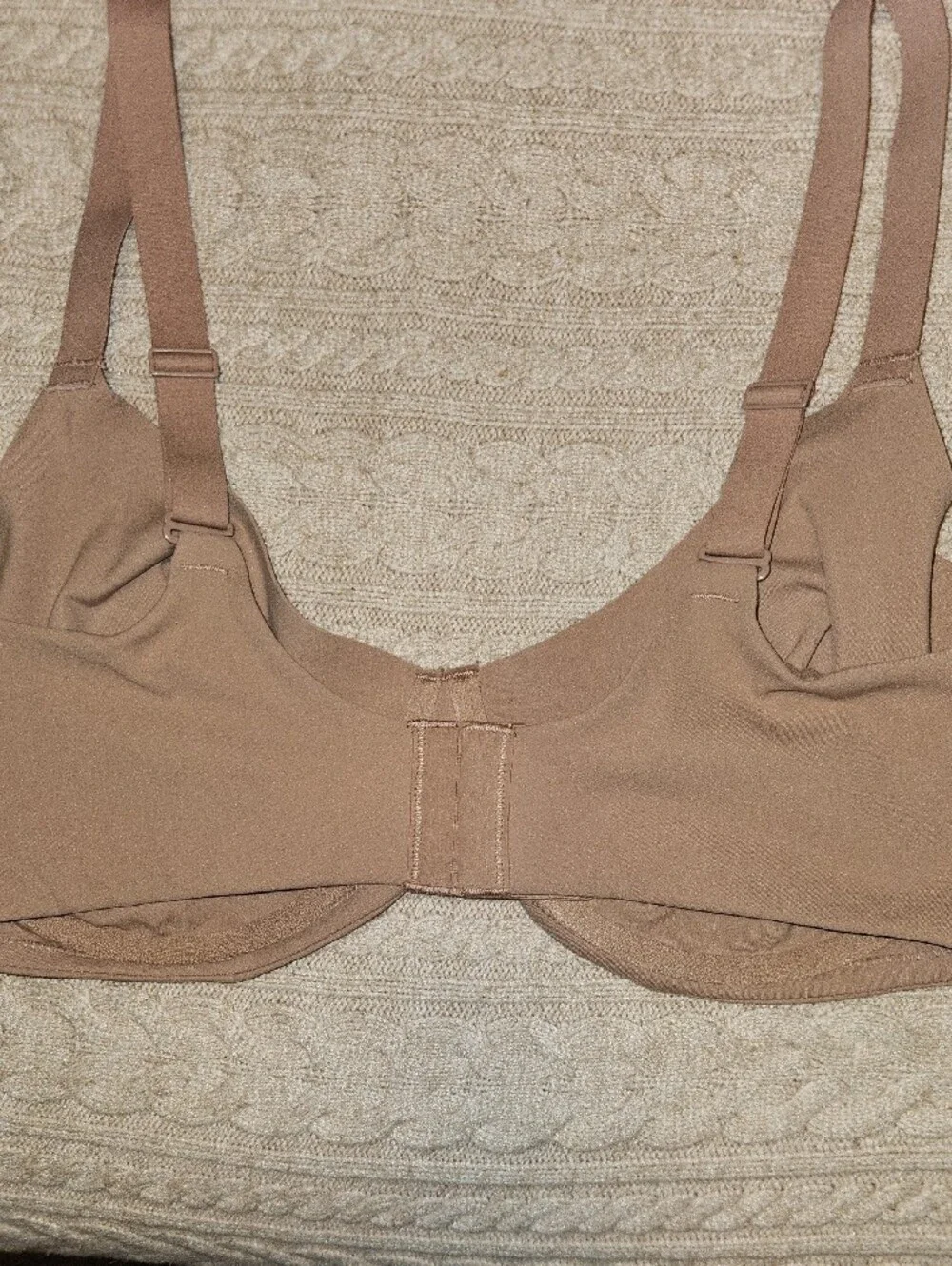 SKIMS Fits Everybody Unlined Demi Bra in Sienna